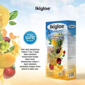 IKIGLOE MINUMAN SERBUK DENGAN BUAH-BUAHAN 20G