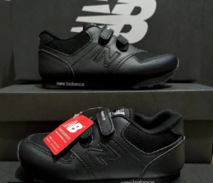 Sepatu Full Black Anak Sepatu Sekolah Anak Sepatu Hitam Polos An